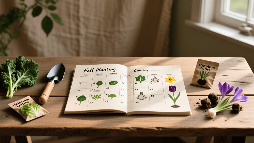 The Ultimate Fall Planting Calendar for Edibles and Bulbs