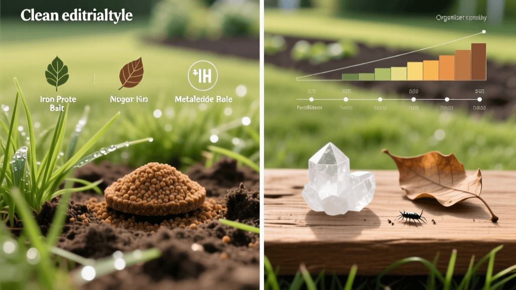 Iron Phosphate vs Metaldehyde Slug Bait 2026 Guide