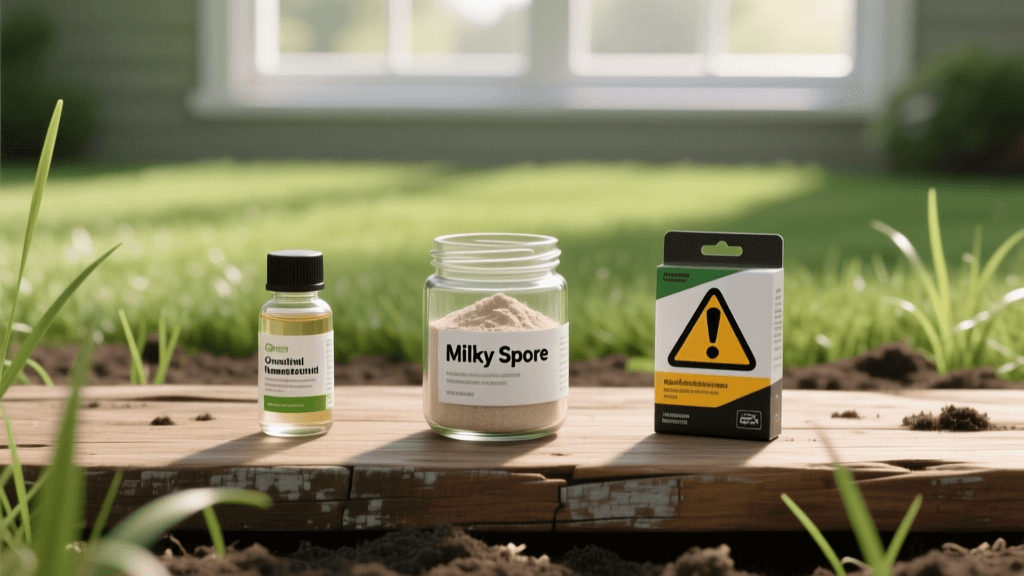 Top Grub Control Products: Nematodes vs Milky Spore