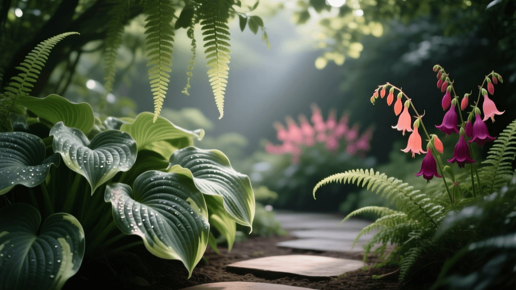 Capture Shade Gardens 2026: Hosta, Fern & Coral Bells Design