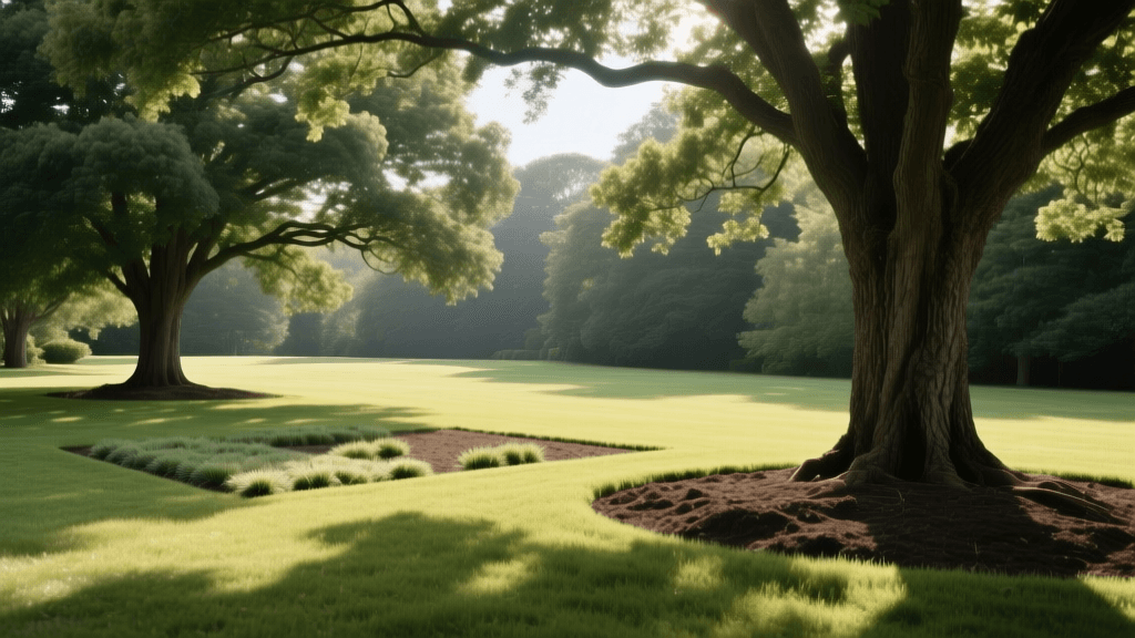 Tree Canopy Management for Shaded Lawn Renovation Projects