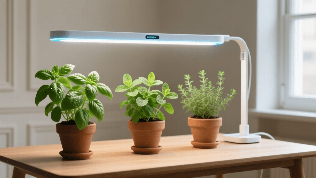 Beginner Guide To Growing Herbs Indoors With Smart LEDs