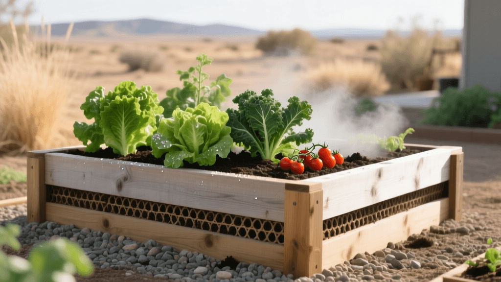 How To Build Drought-Proof Wicking Raised Garden Beds