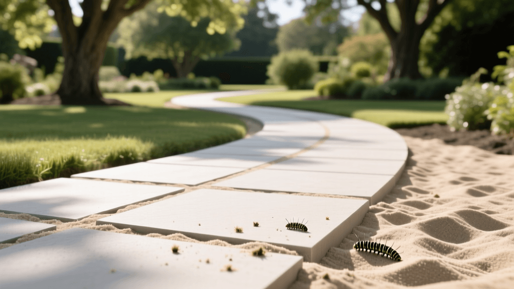 Flagstone Walkway Polymeric Sand 2026: Webworm Control Guide