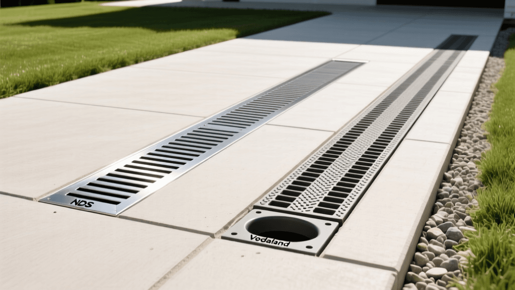 Best Trench Drain Systems: NDS vs. Vodaland Compared