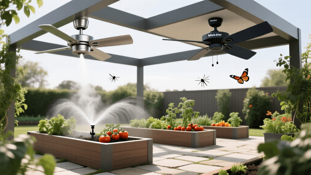 Minka-Aire vs Hunter Damp-Rated Fans: 2026 Garden Pergola Guide