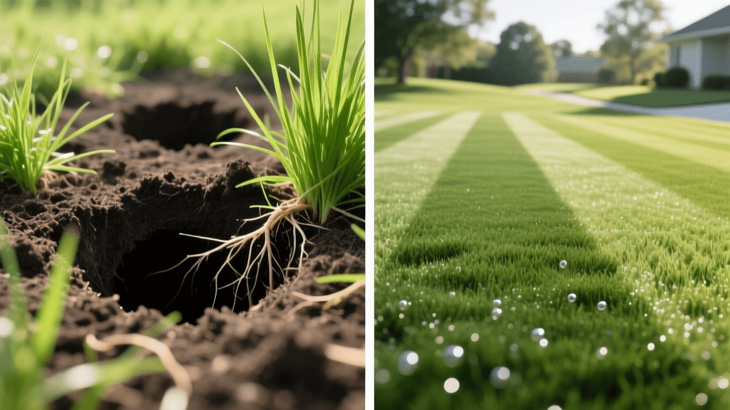Core vs Liquid Aeration 2026: Turf Compaction & Mowing Patterns