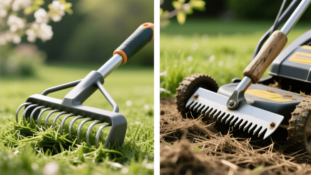 Power Rake vs Dethatcher Blade: 2026 Fertilizer Guide