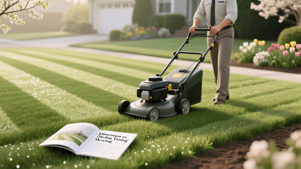 2026 Pre-Emergent Timing: Dimension vs Prodiamine & Mowing