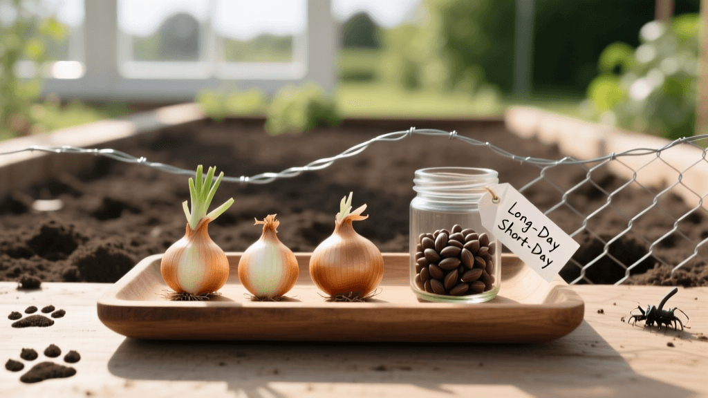 Growing Onions 2026: Sets vs Seeds & Wildlife Protection