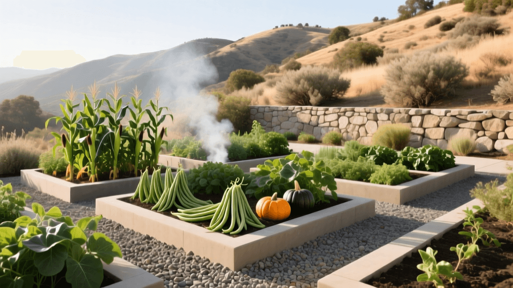 Fire-Safe Three Sisters Garden: 2026 Defensible Space Guide