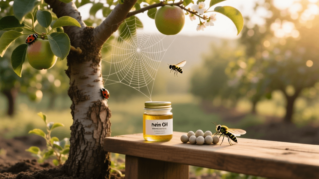 Organic Tree Pest Control: Beneficial Insects & Natural Oils