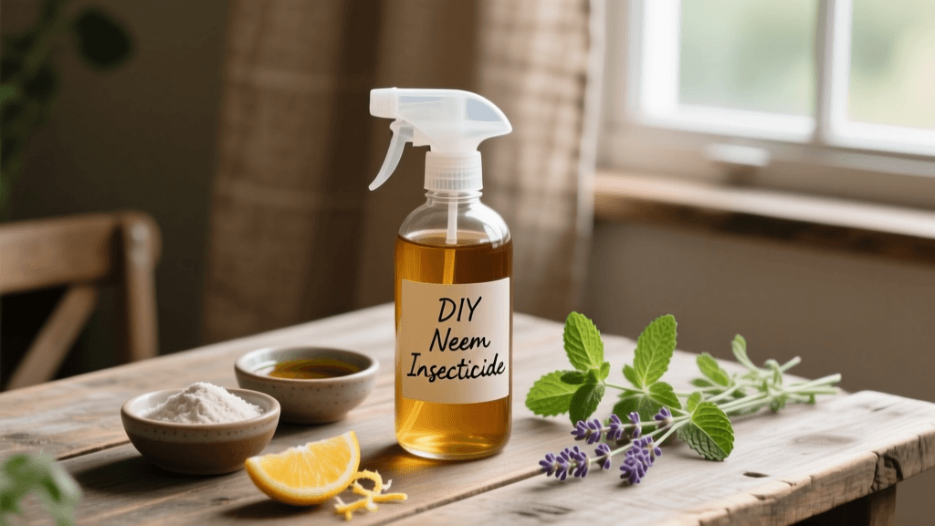 Budget DIY Insecticidal Soap and Neem Oil Pest Guide