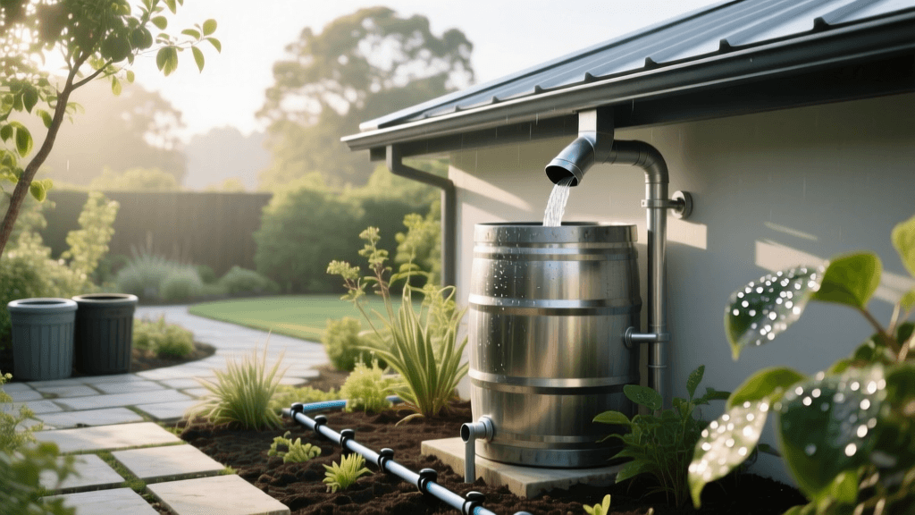 Install a Rainwater Harvesting System for Garden Irrigation