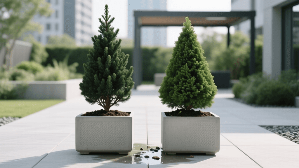 Potted Privacy Screens: Leyland Cypress vs Green Giant 2026
