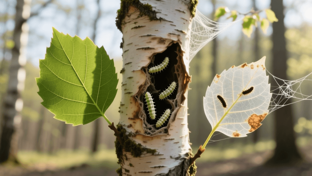 Birch Leaf Miner ID & Acephate Treatment Guide 2026