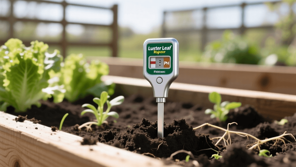 Testing Raised Bed Soil pH with Luster Leaf Rapitest 2026