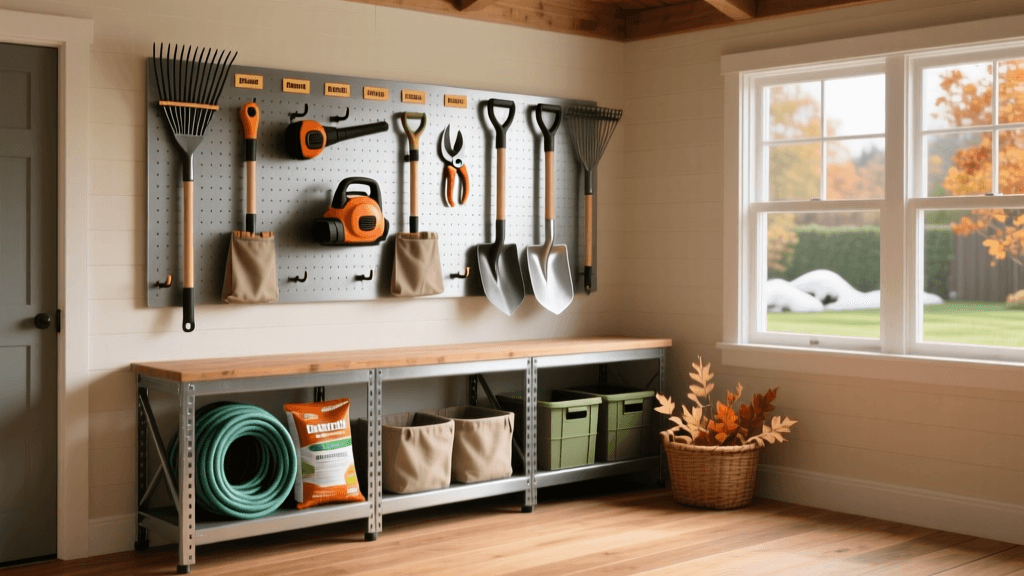 Fall 2026 Garden Shed Organization: Pegboards & Shelving