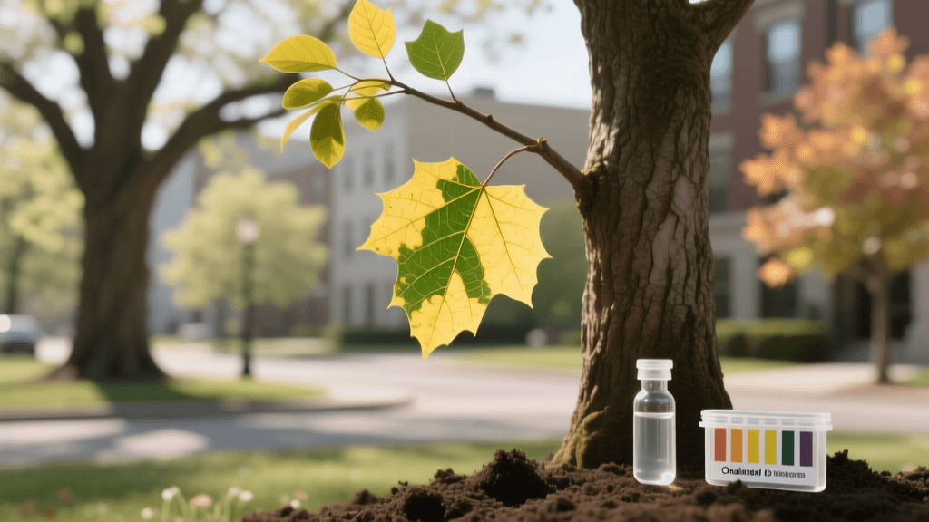 How to Diagnose and Treat Iron Chlorosis in Shade Trees
