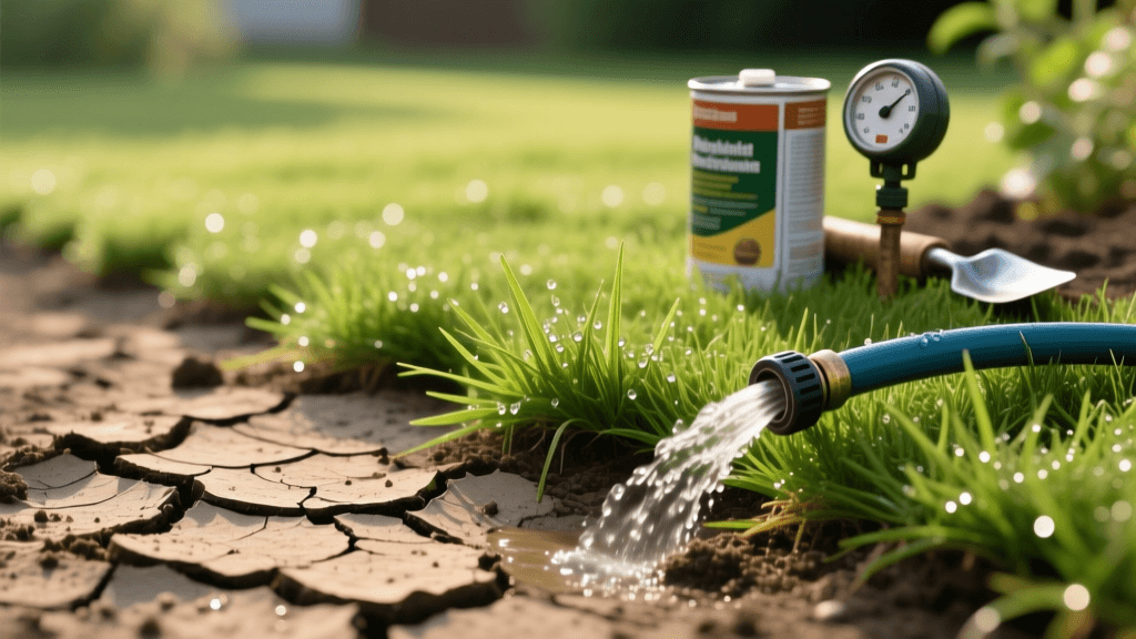 2026 Drought Stress Lawn Recovery: Watering & Fertilizer Guide