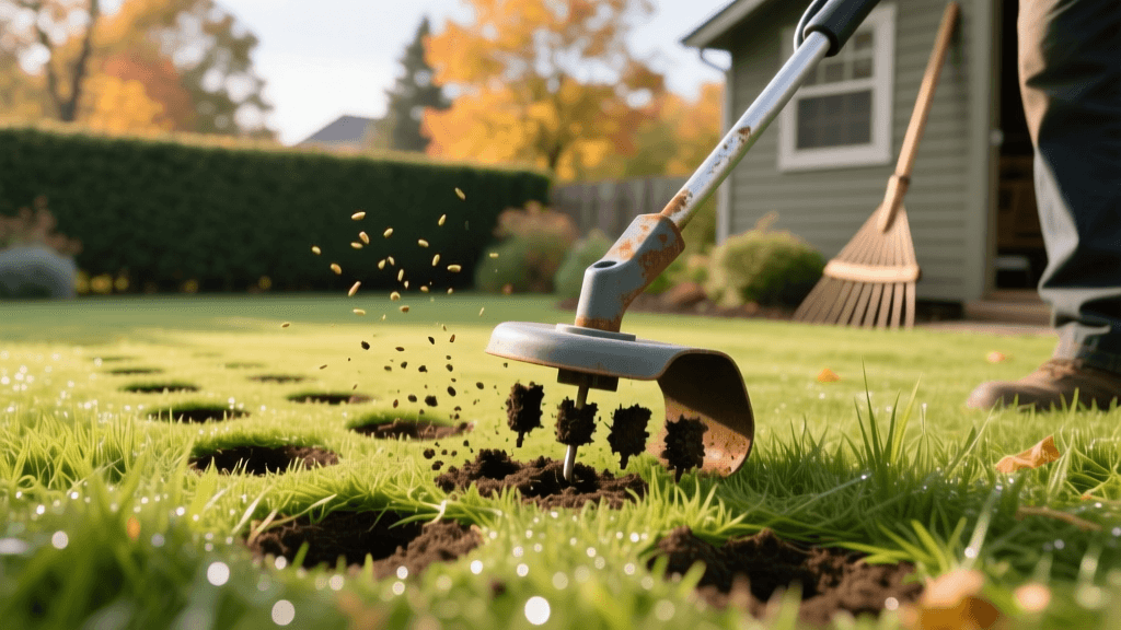 Core Aeration and Overseeding: The Ultimate Fall Lawn Guide