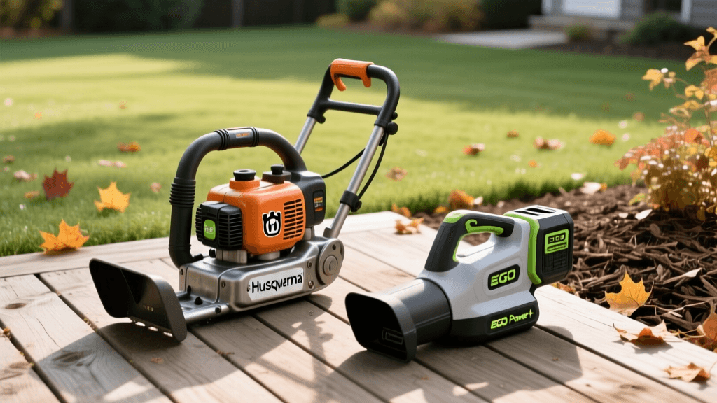 Husqvarna 150BT vs EGO Power+ Blower: 2026 Mulching Guide
