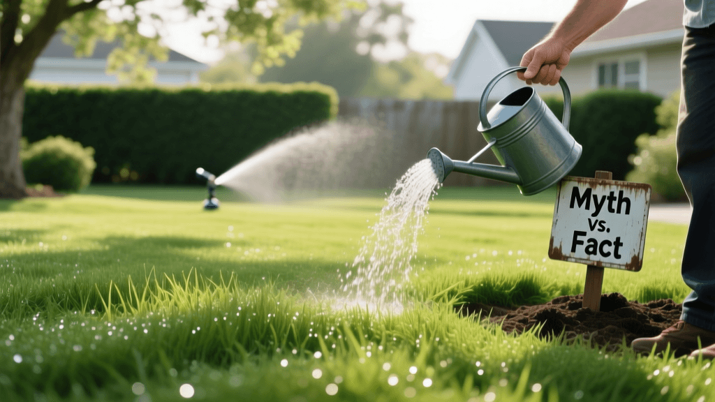 Lawn Watering Myths: Fact vs Fiction for Deep Roots