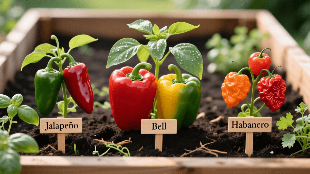 2026 Raised Bed Pepper Guide: Jalapeno vs Bell vs Habanero