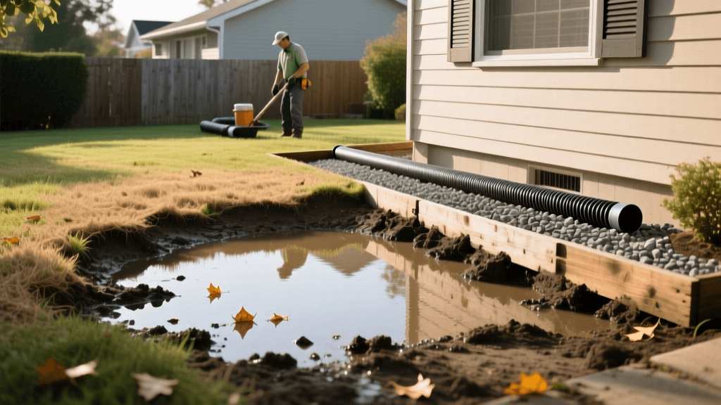 How to Diagnose and Fix Standing Water in Your Yard Fast