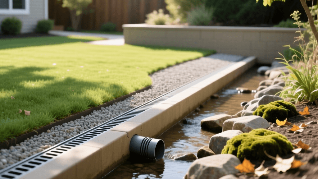 How to Fix Yard Drainage: French Drains vs Dry Creek Beds