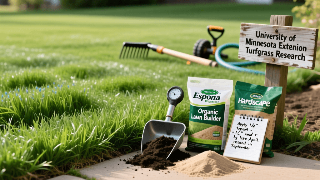 How To Level Bumpy Lawn With Sand And Topsoil