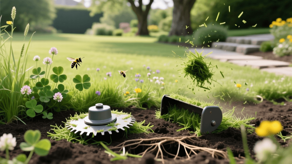 Mulching vs High-Lift Blades 2026: Pollinator Lawn Care
