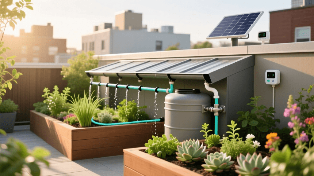 Eco-Friendly Rainwater Harvesting for Smart Gardens