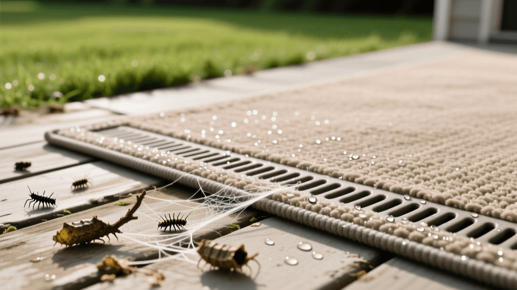 Best Outdoor Rug Pads for Drainage and Webworms 2026