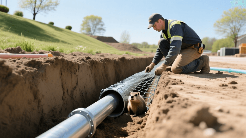 2026 Guide: Groundhog L-Footer & French Drain Trenching