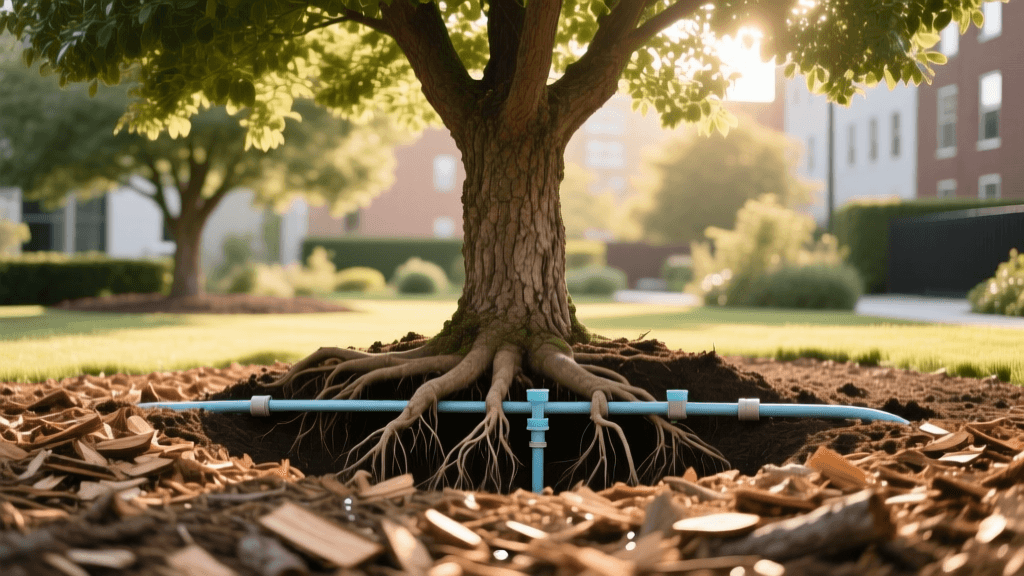 Drought-Proof Your Trees: Deep Root Watering and Mulching Guide
