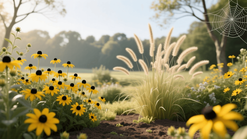 Natural Webworm Control: Black-Eyed Susan & Switchgrass 2026