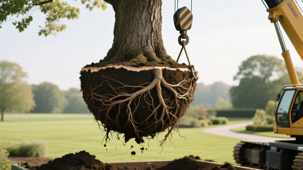 2026 Mature Tree Transplanting: Root Ball Ratios for Lawn Aesthetics