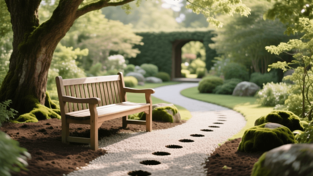 Garden Bench Placement And Core Aeration Guide 2026