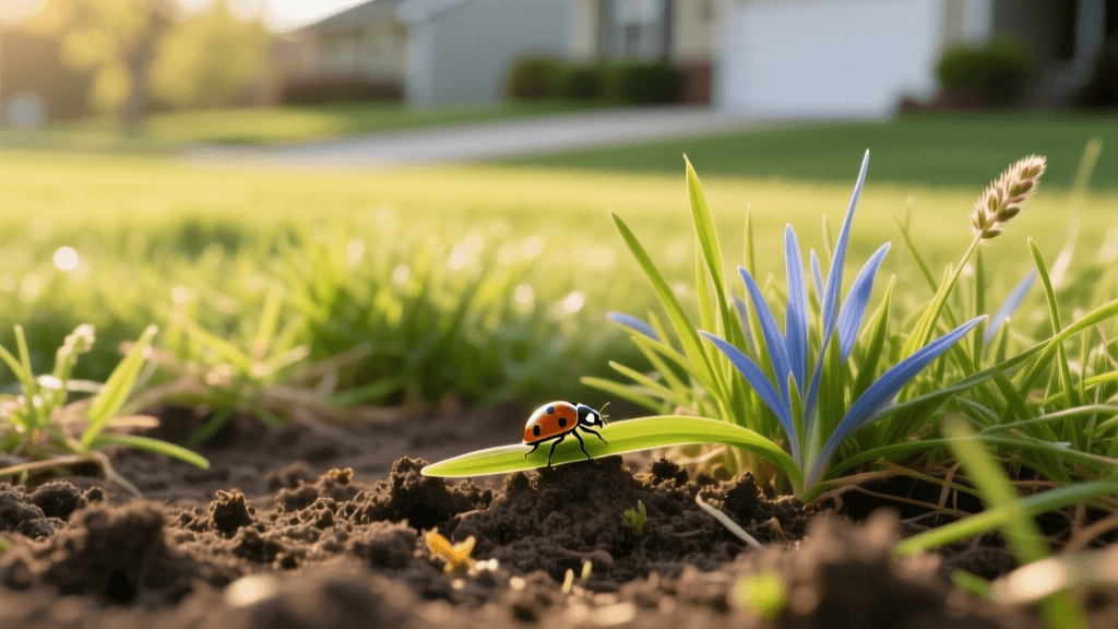 Match Soil and Grass to Prevent Lawn Pests Naturally