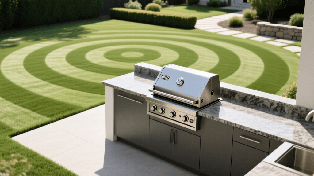 2026 Mowing Patterns to Frame Your Weber Summit Kitchen