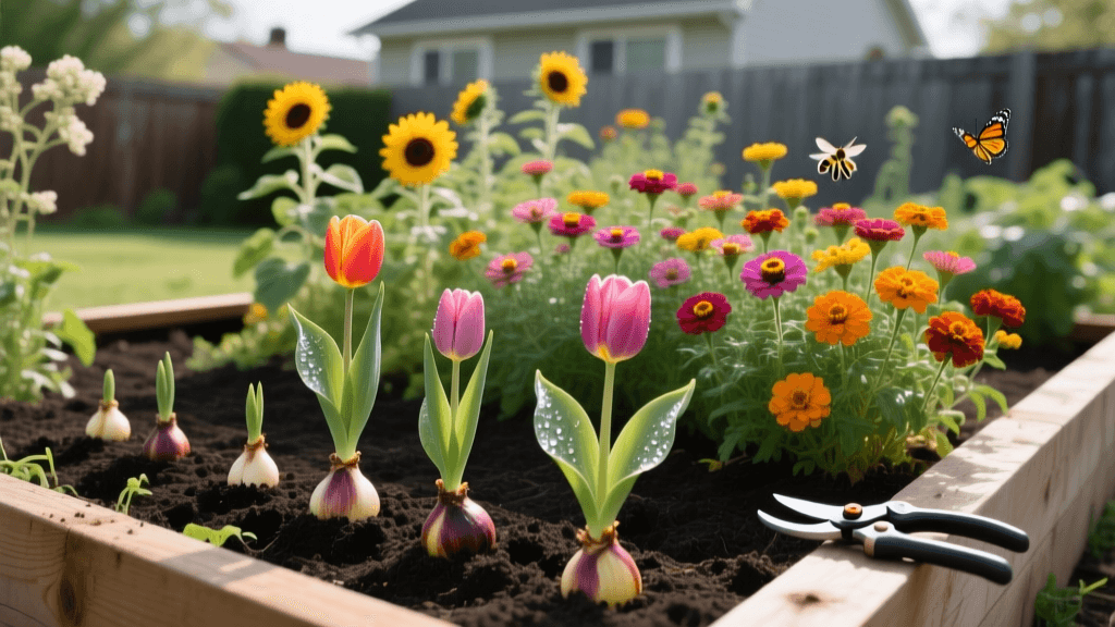 2026 Raised Bed Flower Rotation: Spring Bulbs To Summer Annuals