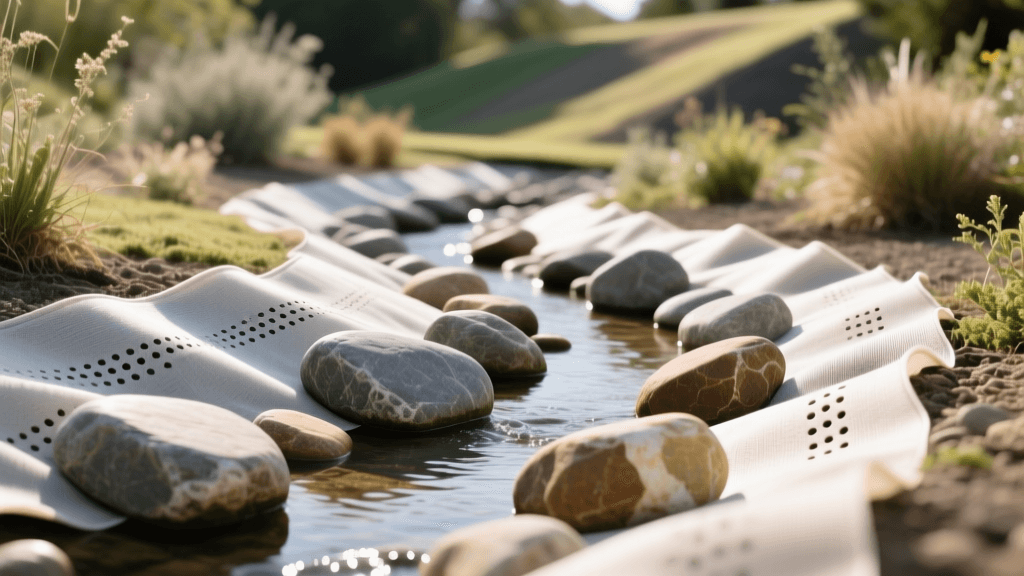 2026 Dry Creek Bed Design: River Rock, Fabric & Soil Aeration Tips