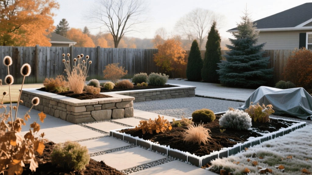 Fall Landscaping Guide: Winterizing Hardscapes and Garden Beds