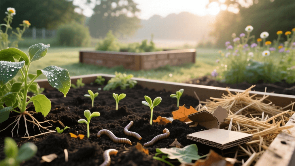 No-Dig Gardening: Build Rich, Eco-Friendly Garden Soil