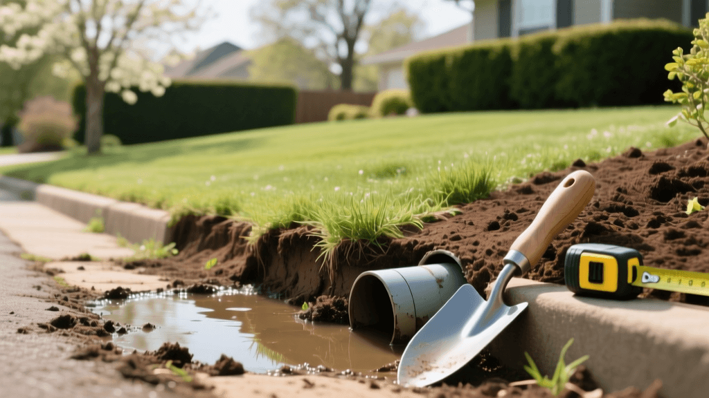 Diagnose and Fix Yard Flooding: Landscape Drainage Guide