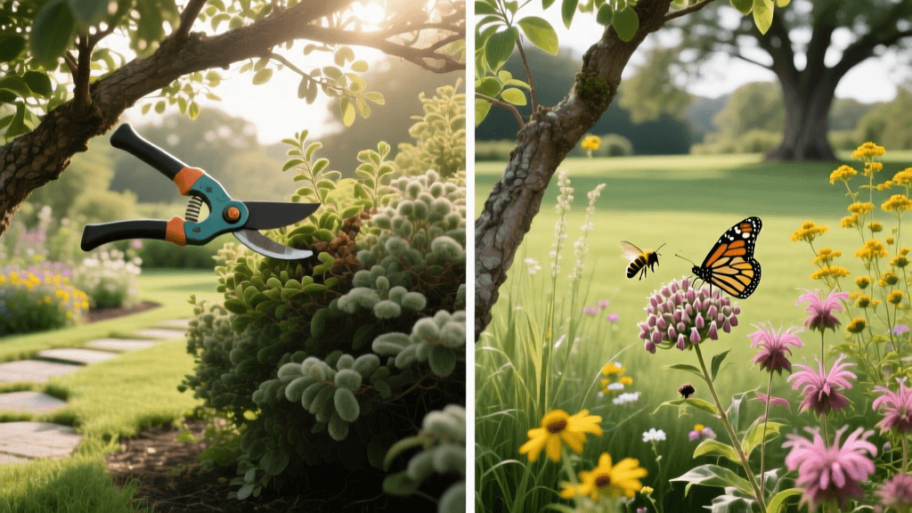 Crown Thinning vs Raising: 2026 Pollinator Garden Pruning