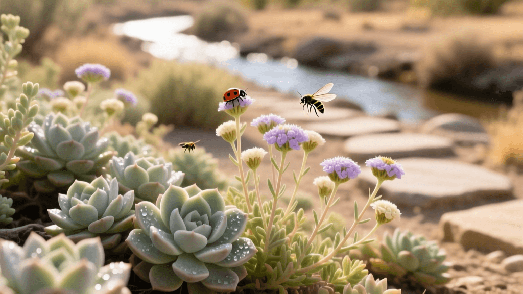 Drought-Tolerant Sedum & Yarrow Gardens for Bio-Control in 2026