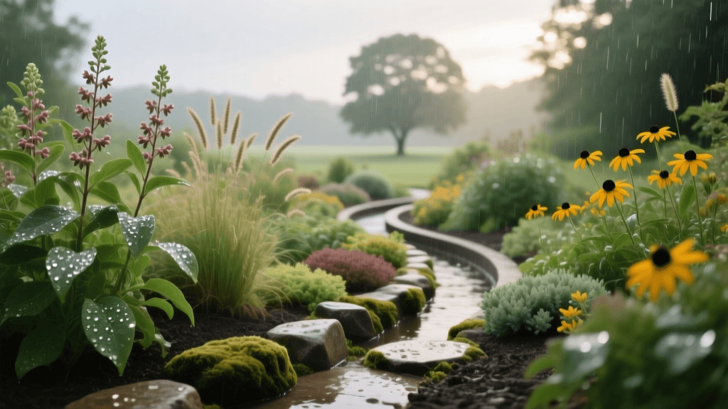 How to Build a Rain Garden for Sustainable Yard Drainage
