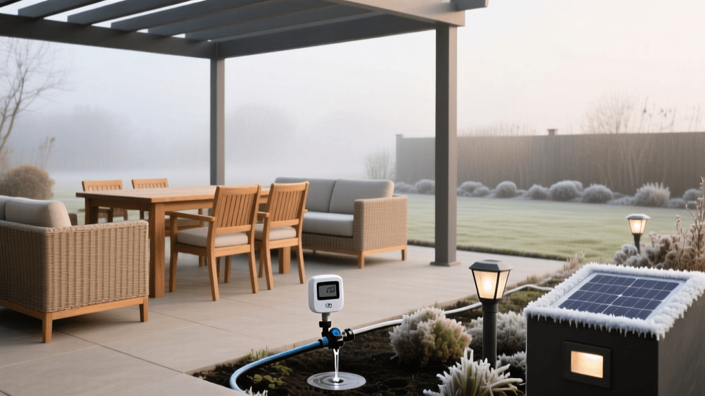 When To Winterize Your Patio Furniture and Smart Irrigation
